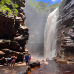 Cachoeira do Mosquito slides