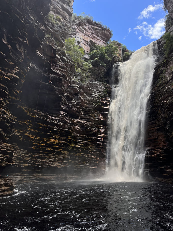 cachoeira do buracão descritivo